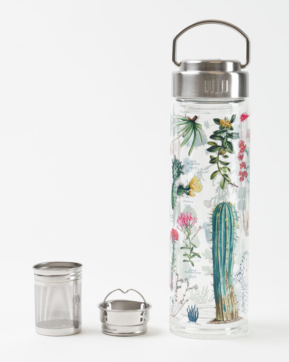 Enchanting Mushroom Glass Tea Infuser, Premium, Non-Toxic & Heat-Proof