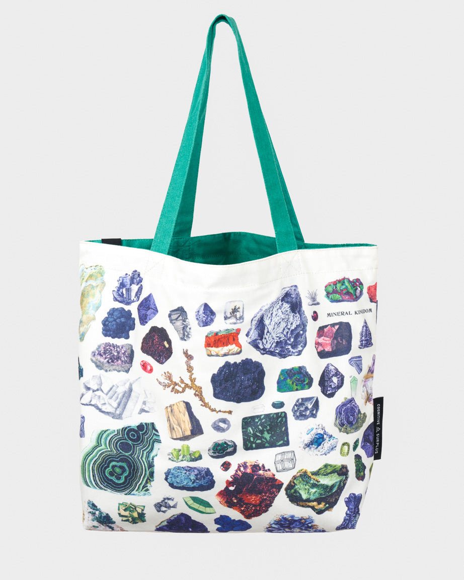 Rivers & Mountains Tote Bag  Reversible Geology Tote – Cognitive Surplus