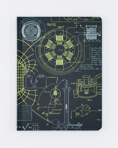 Electricity & Magnetism Hardcover Notebook