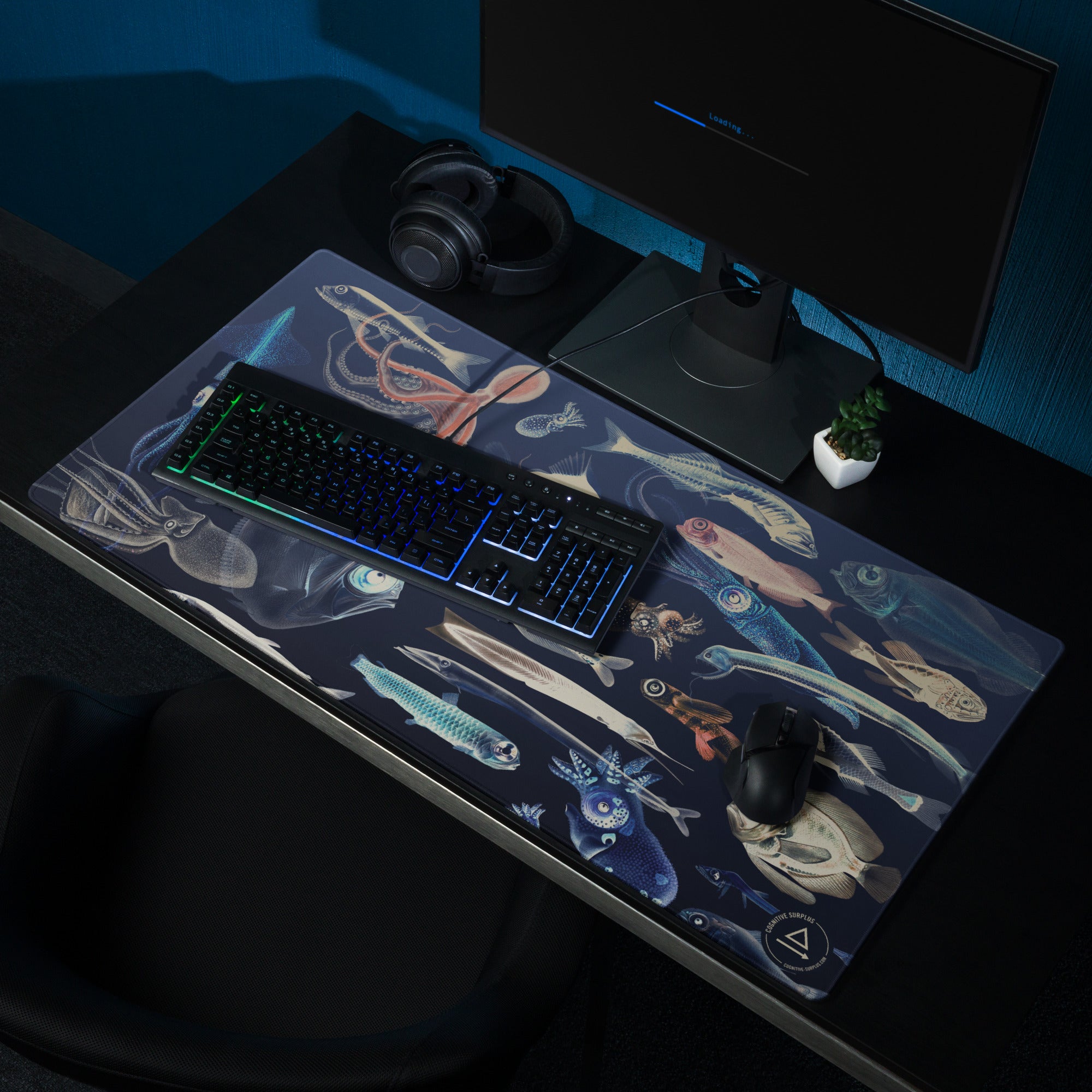 Freshwater Fish Gaming Mouse Pad – Cognitive Surplus