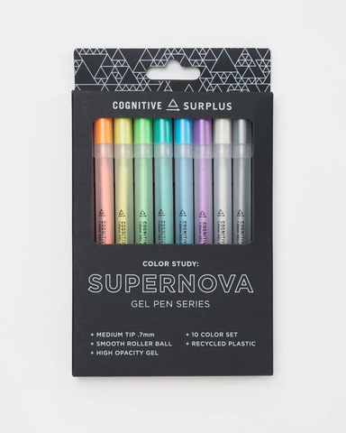 Supernova Gel Pens (Pack of 10)