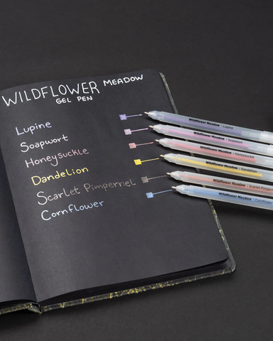 Wildflower Meadow Metallic Gel Pens