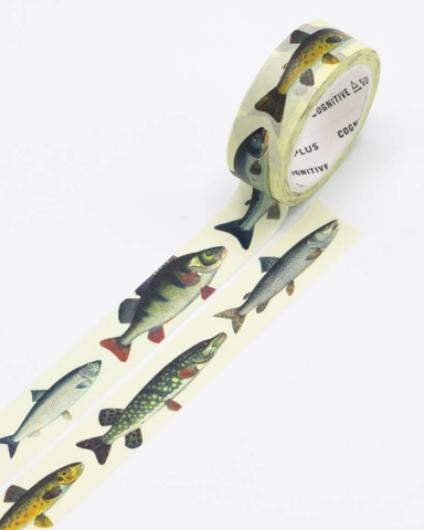 Freshwater Fish Washi Tape.