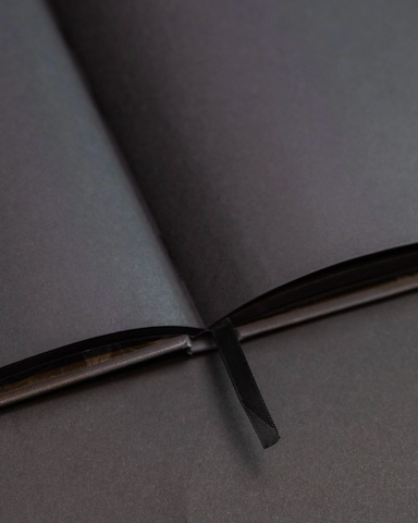 Lay-Flat Design of Dark Matter Notebooks.