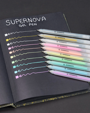 Supernova Gel Pens (Pack of 10)