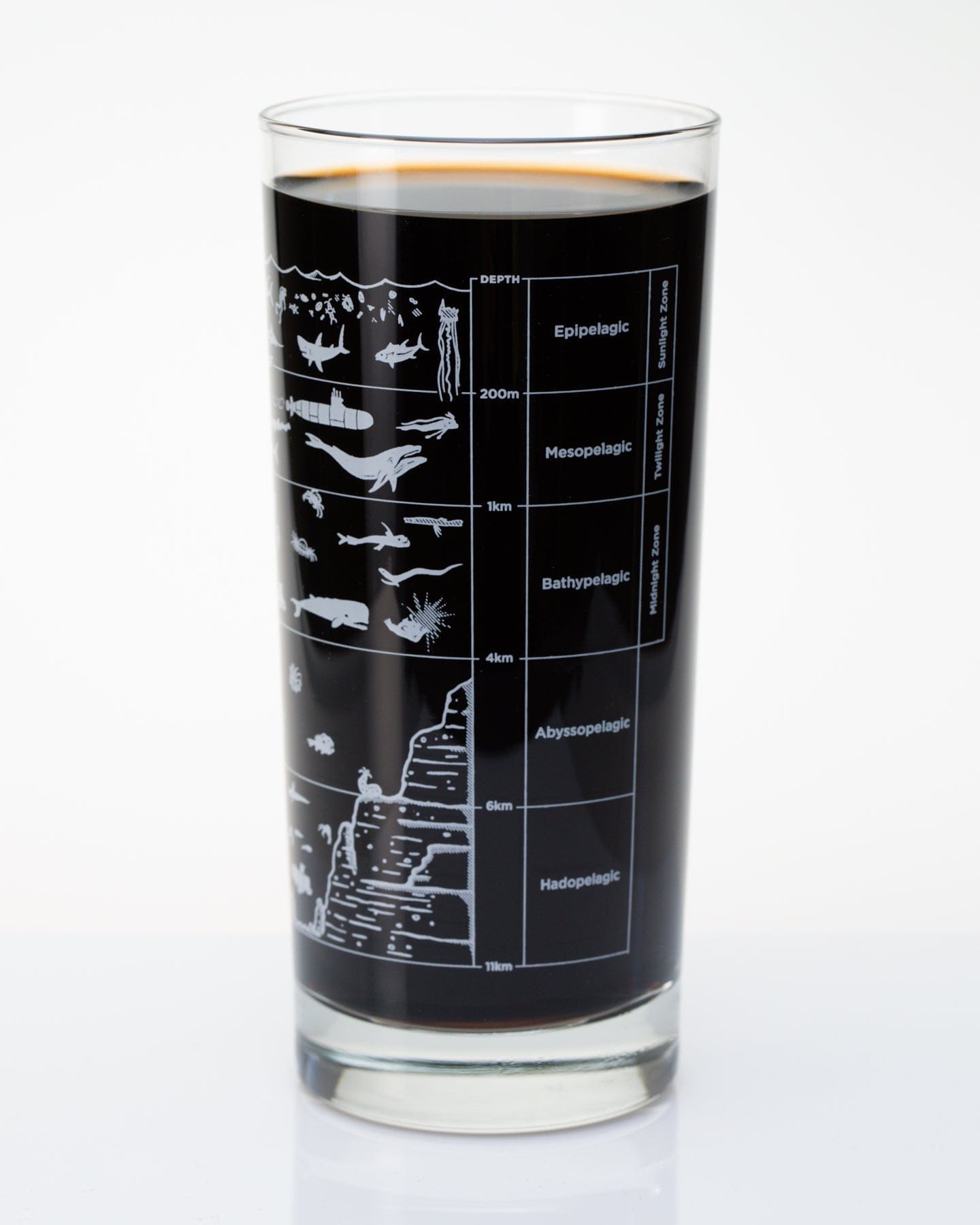 Plankton Drinking Glass - Marine Biology | Cognitive Surplus Single