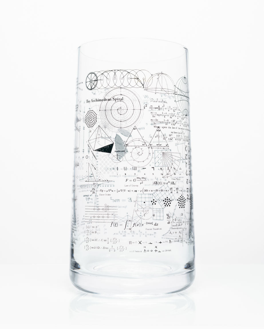 Classic Science Drinking Glasses Set of 12 | Cognitive Surplus