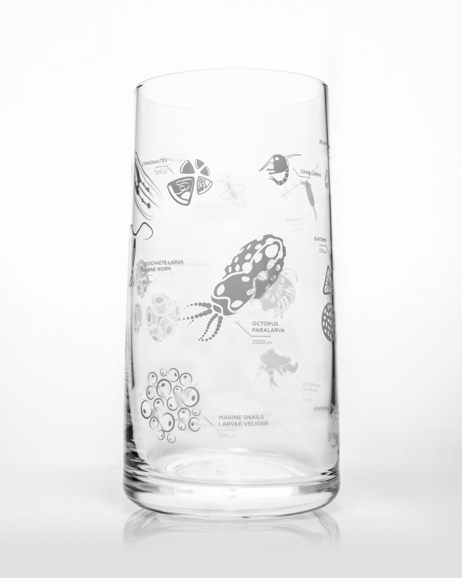 Beneath The Waves Drinking Glass