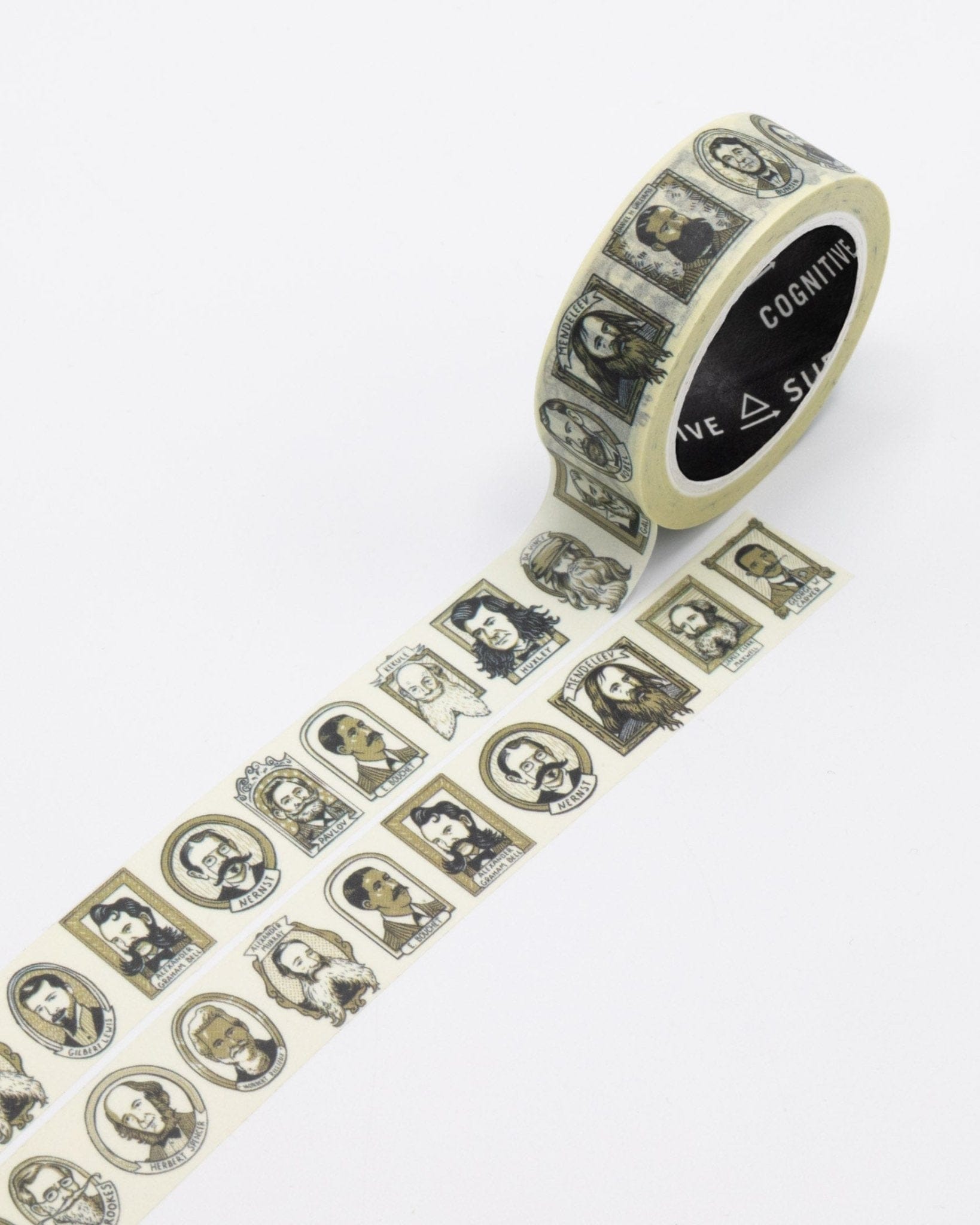 Great Beards of Science Washi Tape Cognitive Surplus