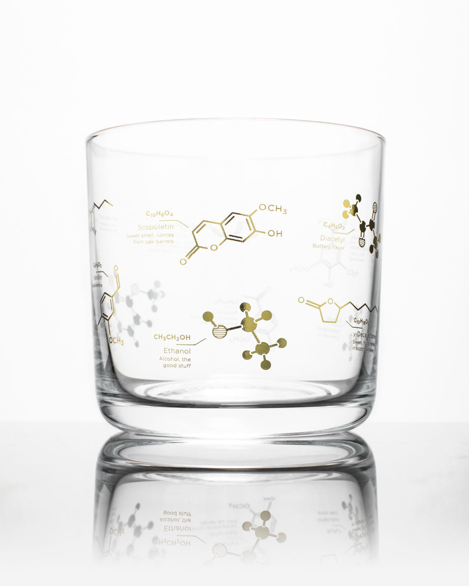 Heartbeat Whiskey Glass - Scotch Glass | Cognitive Surplus Gold