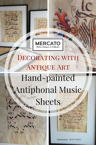 Antiphonal Music Sheets for sale