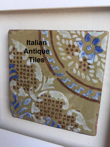 Italian Antique Tile Artwork