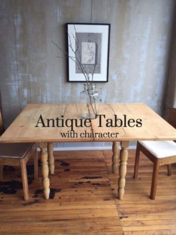 Italian antique tables