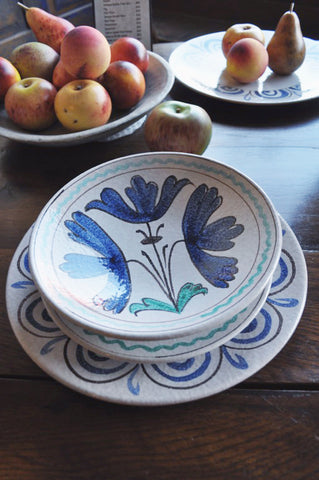 Italian Ceramics with a Floral Theme - Tre Fiori Dinnerware and Serveware