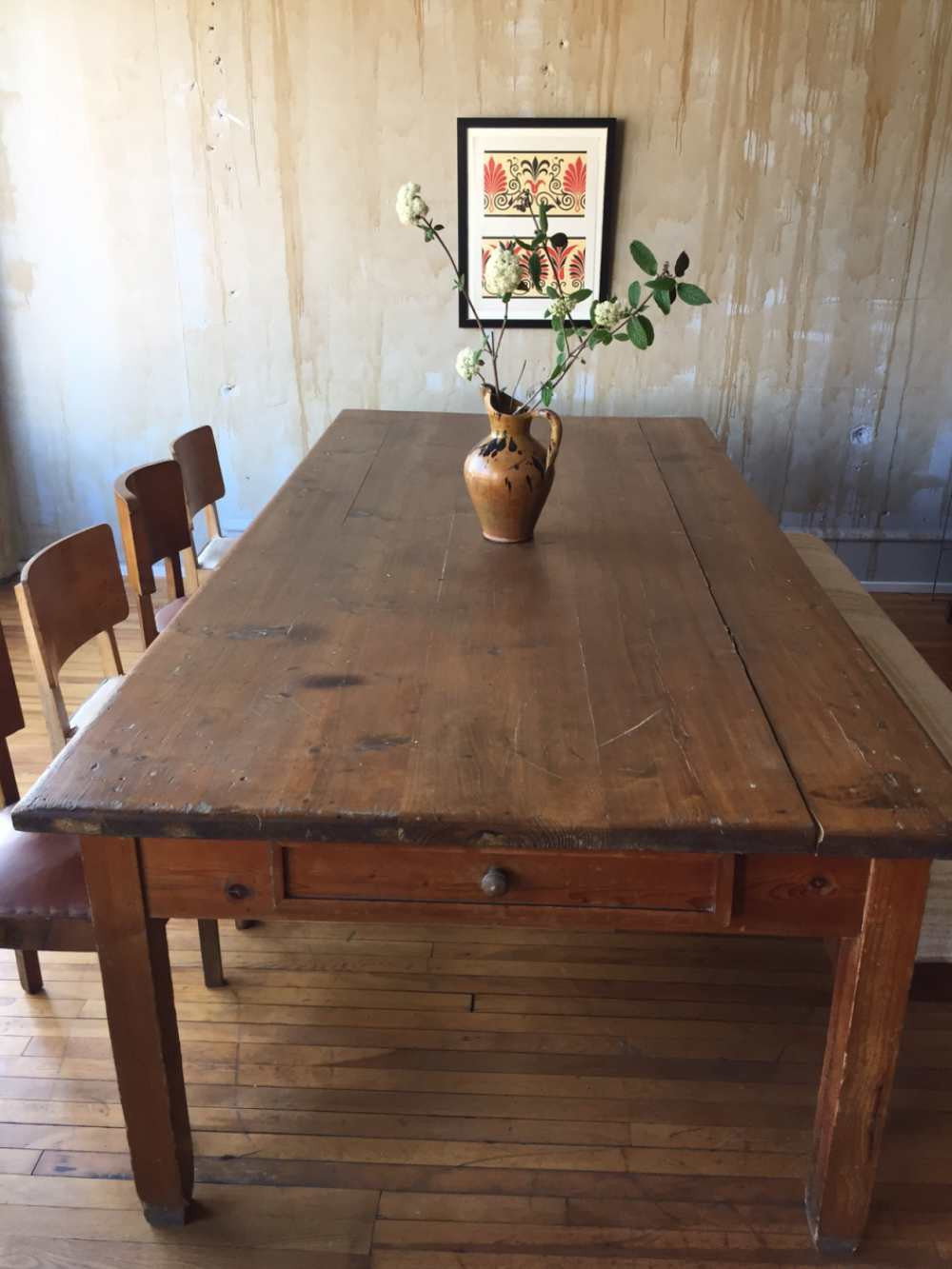 Antique Dining Table Seats 10