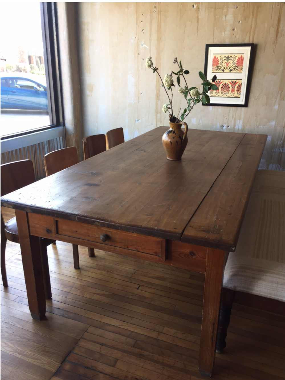 Antique Dining Table Seats 10