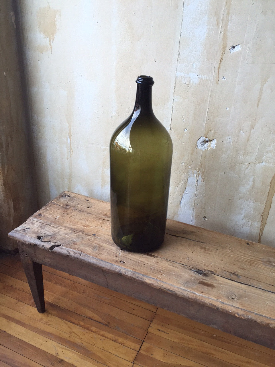 Vintage Italian Wine Bottle - Hand Blown - Mercato ...