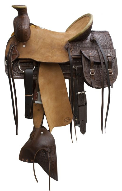 leather horse saddle