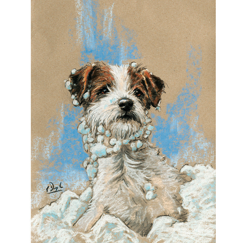 Christmas Cards Snow beard Jack Russell 10 Pack – Dark Horse Tack Company