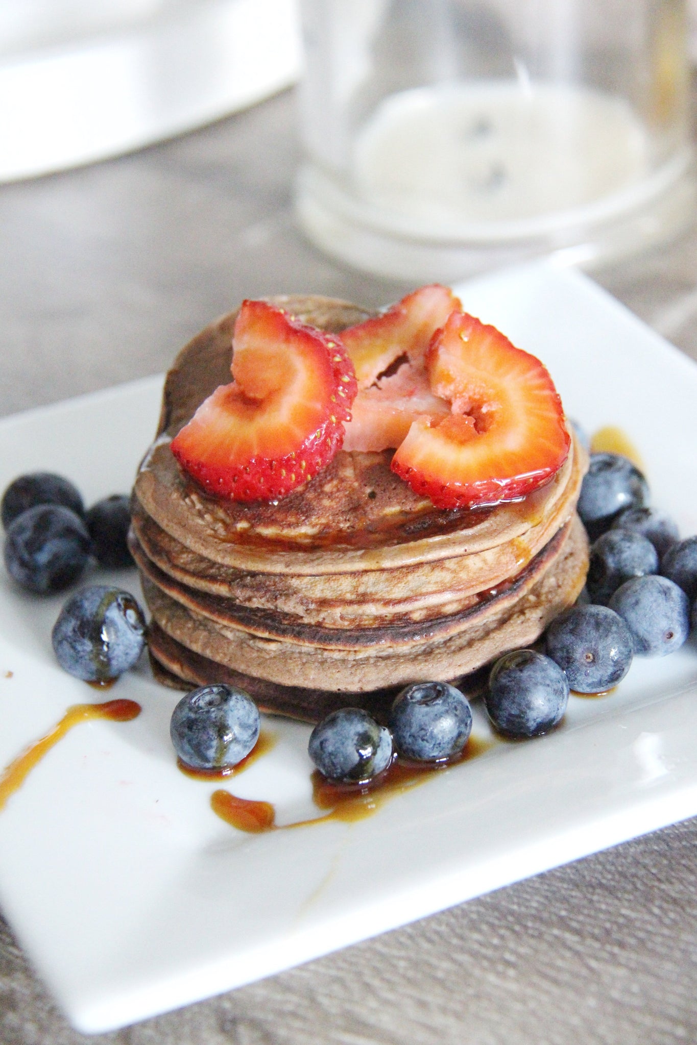 Chocolate Hazelnut Pancakes Recipe | Happy Way