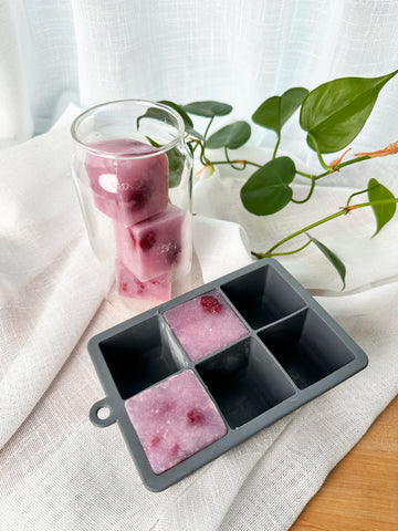 Protein Water & Berry Ice Cubes