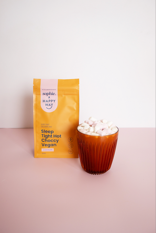 Sophie + Happy Way Sleep Tight Hot Choccy - vegan