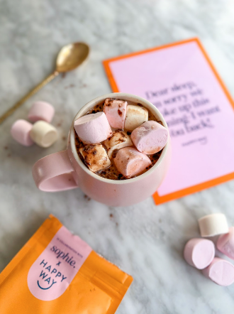 Sleep Tight Hot Choccy with marshmallows