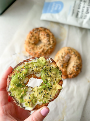 Homemade bagels with Flavourless Protein Powder