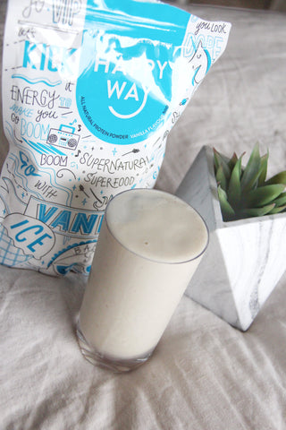 Almond Vanilla Ice Cream Smoothie