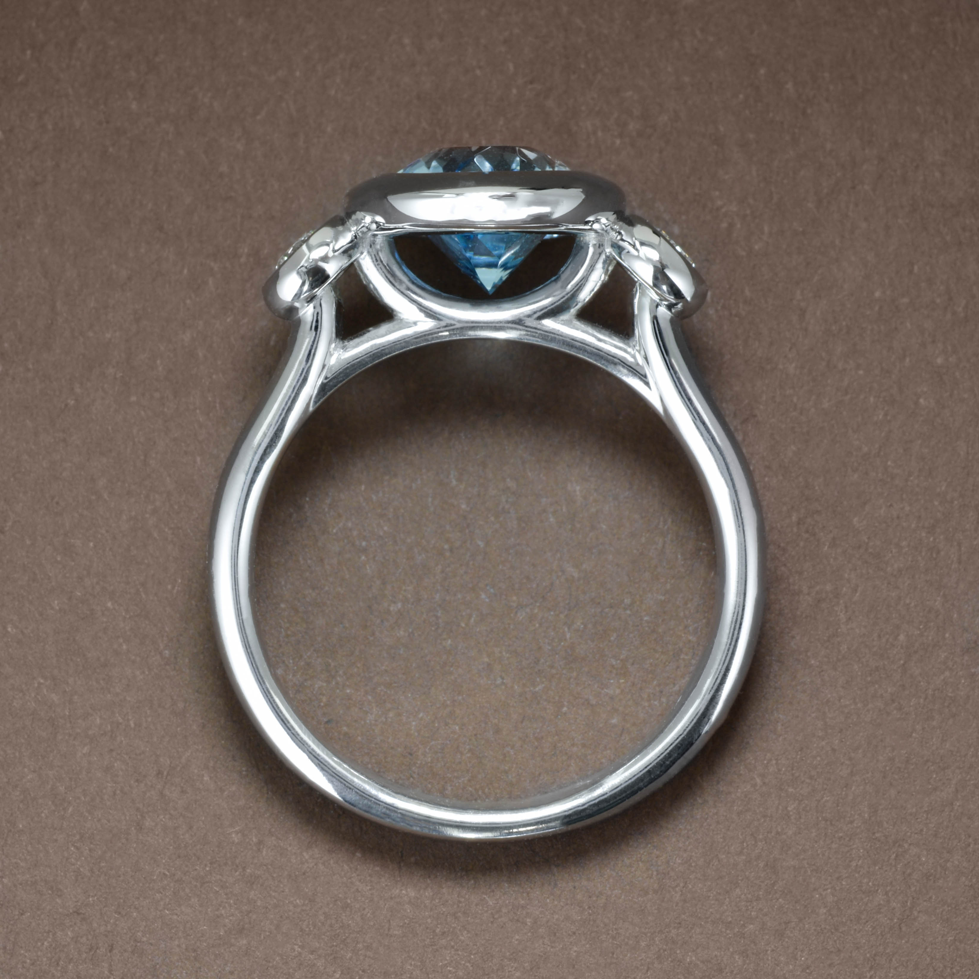 "Blue Lagoon" Aquamarine Ring
