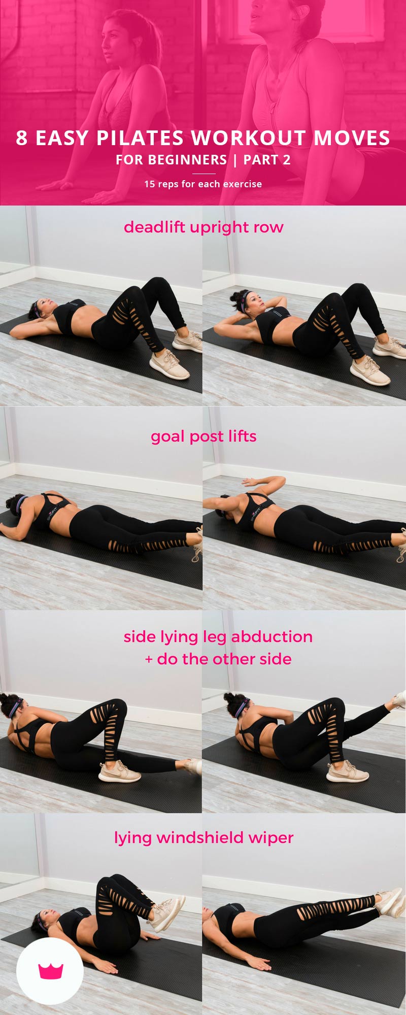 At-Home Pilates for Beginners - Increase Your Flexibility - SHEFIT