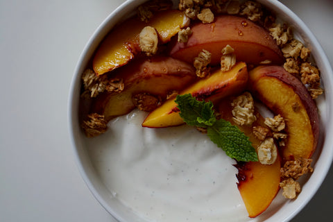 CHEFIT: Broiled Peach Yogurt - SHEFIT