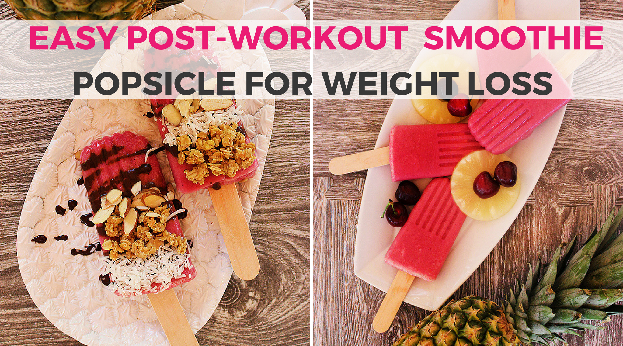 Easy Post-Workout Yogurt Smoothie Popsicle Recipes for Weight Loss: The hot, sunny weather has finally arrived & what better way to cool down post-workout than with a delicious popsicle filled with healthy ingredients to help you in your muscle recovery.