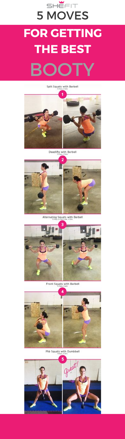 How to Get Your Best Booty: 5 Awesome Workouts for Women | Follow a workout routine that focuses on both high-intensity cardio and targeted muscle building exercises to help you get that booty you’re after.