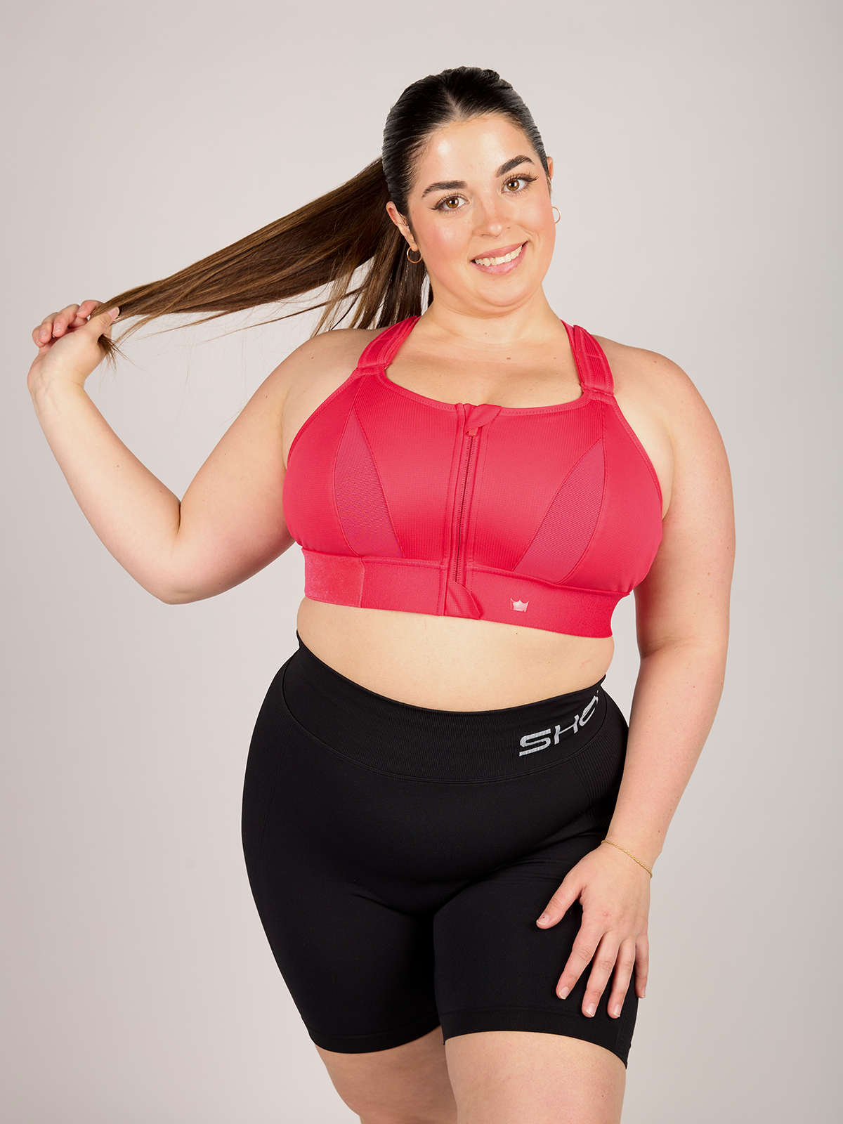 Ultimate Sports Bra, Front Close Adjustable High Impact