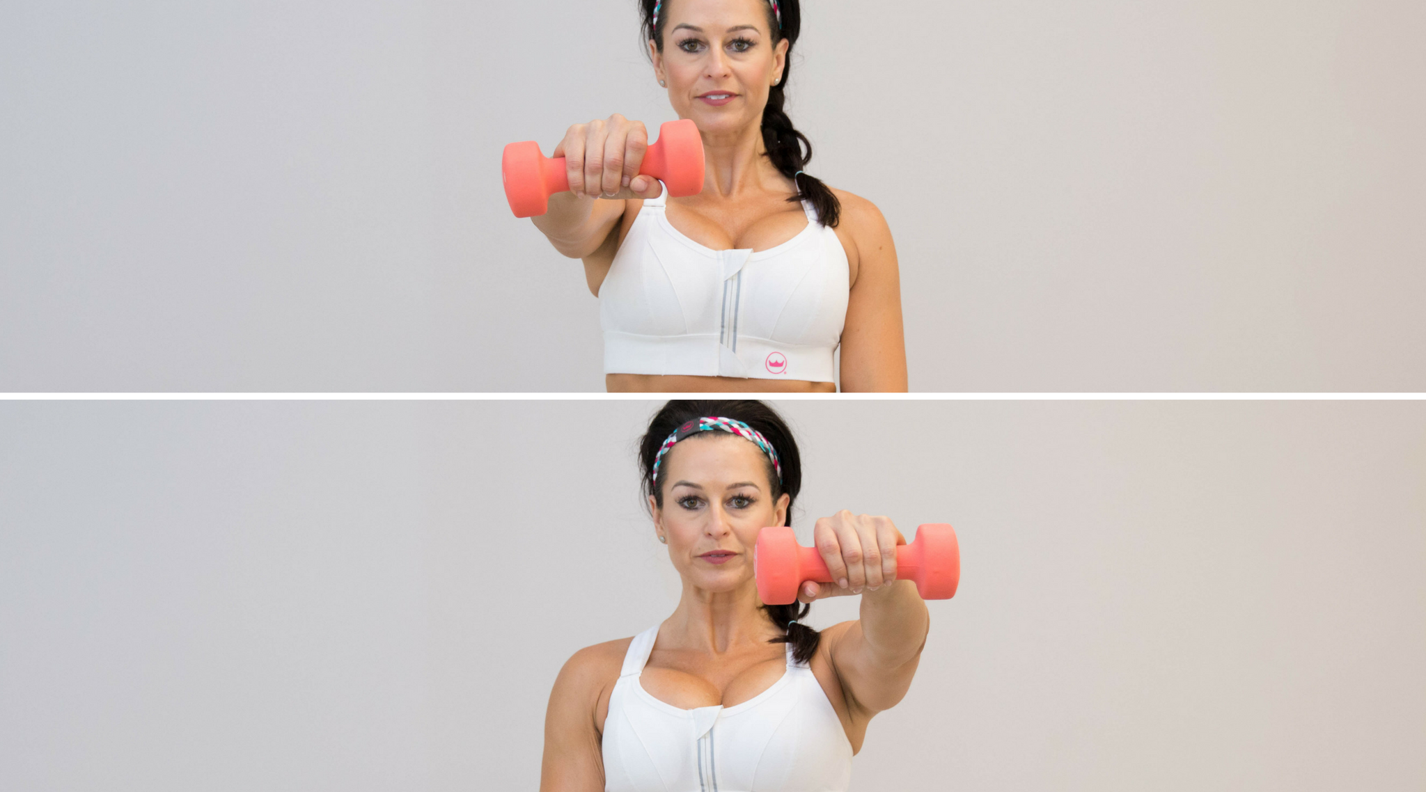 Sculpted shoulders can make your waist appear smaller, your hips more narrow and your body appear more proportionate overall. So to build those sexy shoulder muscles, grab a pair of dumbbells and get ready to do some fat-burning exercises that are guaranteed to sculpt those shoulders in no time! This simple shoulder workout for women can be done at home or use it as part of your routine for the gym. | #Shefit At Home Fitness Workouts For The Gym | Upper Body + Toned Arms