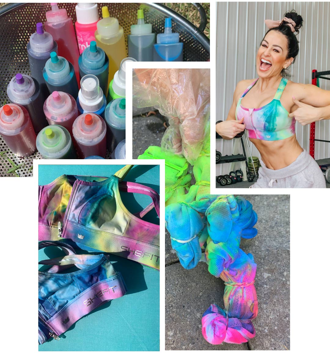 How To Tie-Dye Your SHEFIT!