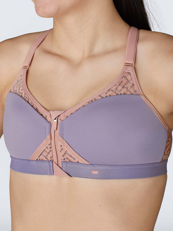 Hailey Sport Bra Bra Senam Zumba Murah - Pink