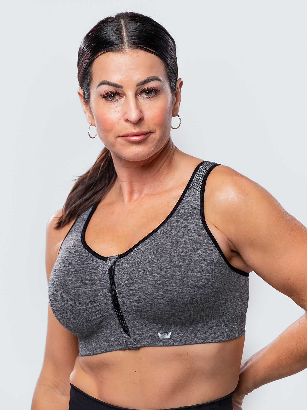 Shefit Ultimate Sports Bra High Impact Max Support Zip Front Adjustable Sz  Luxe – IBBY