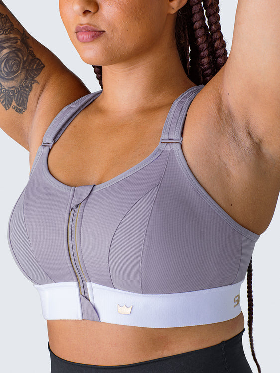 Ladies No Steel Rim Latex Push Up Adjustable Breast Sports Bra M Size  Silver Grey - Yamibuy.com