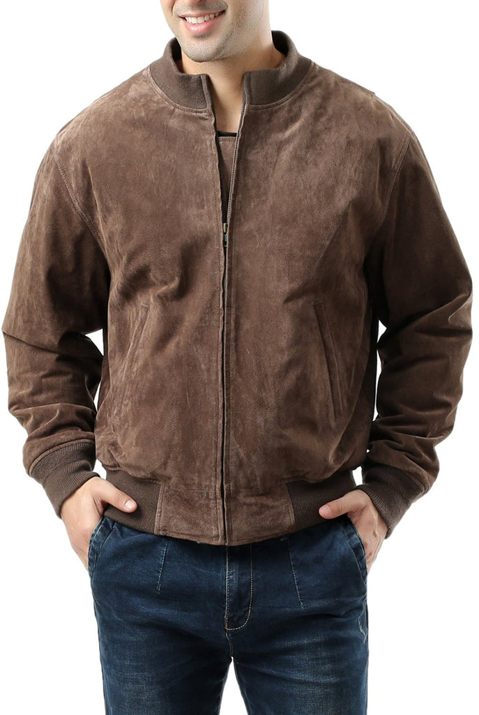 Landing Leathers Men's WWII Suede Leather Tanker Jacket – Luxury Lane