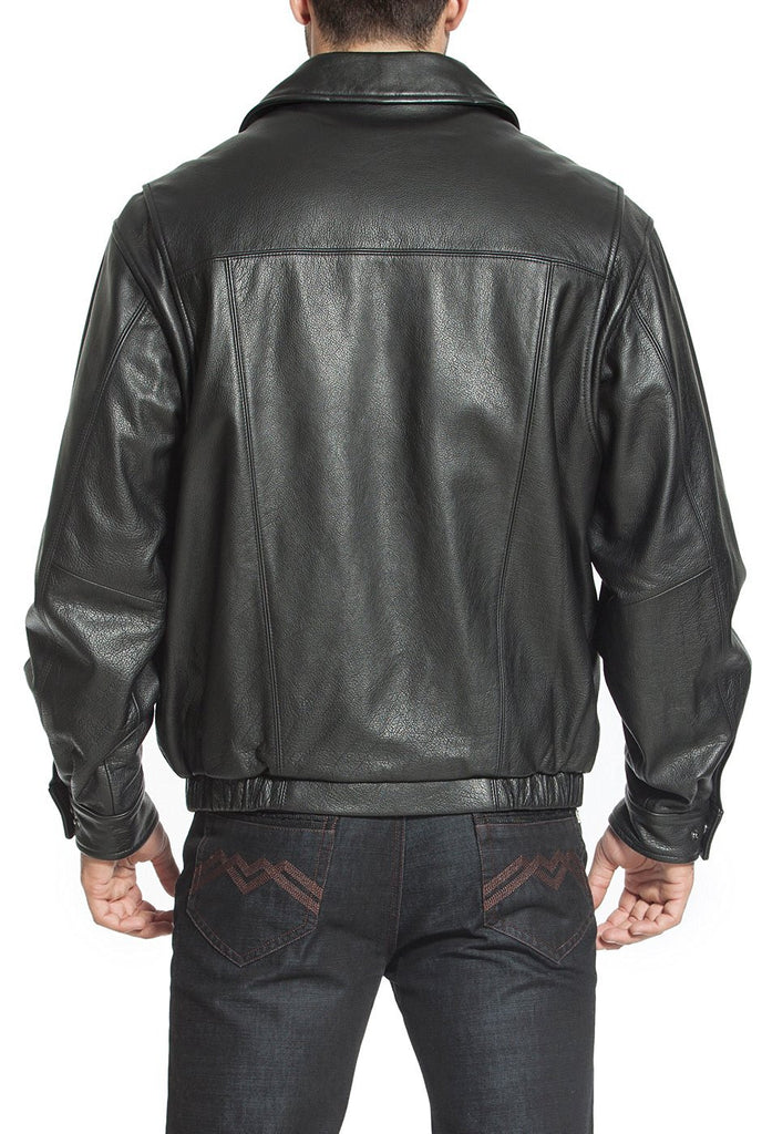 classic mens leather bomber jackets 