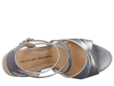 chinese laundry silver sandals