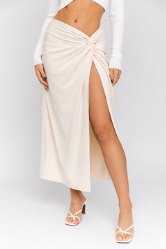 Harmony Knit Maxi Midi Skirt