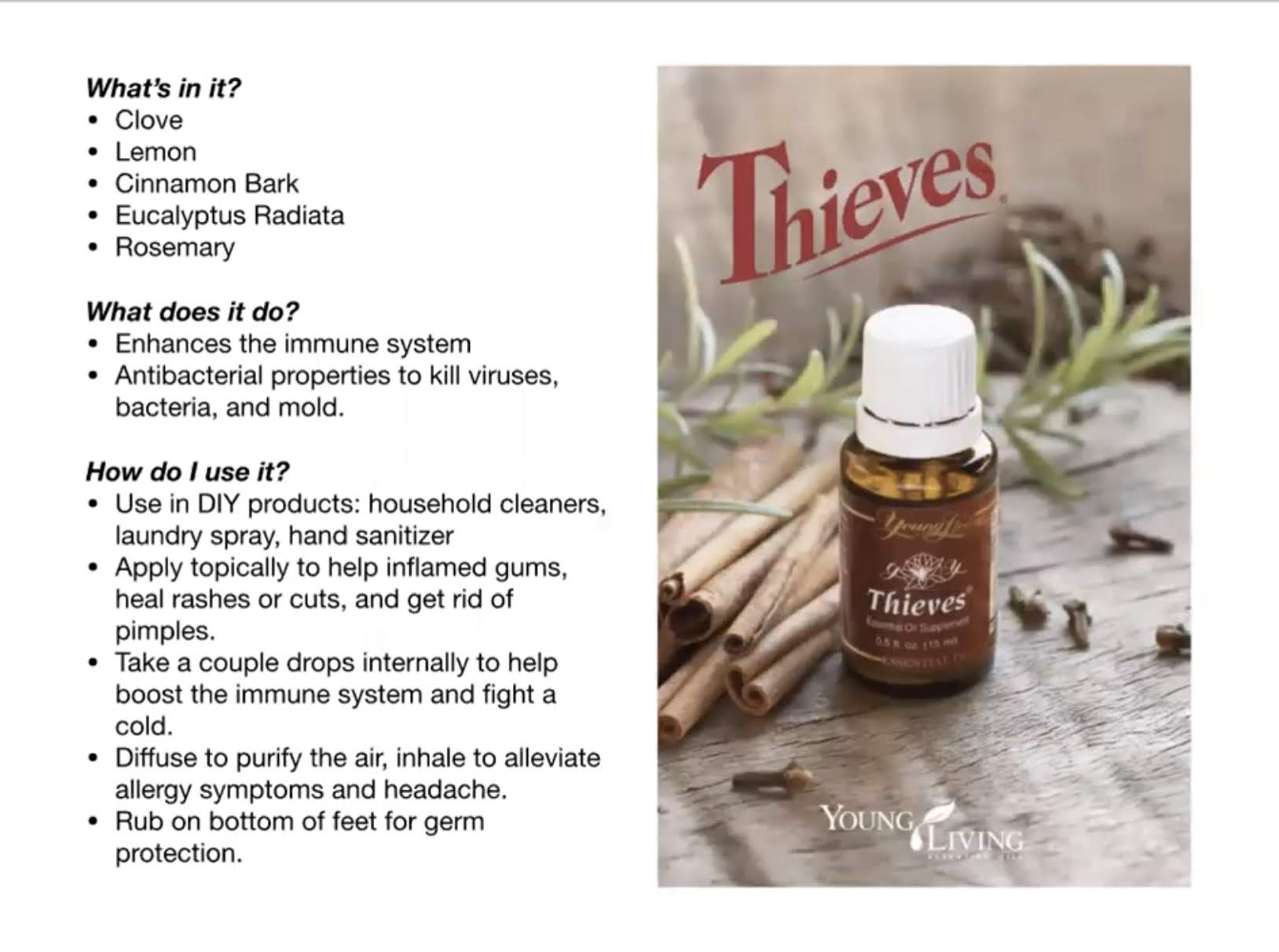 Clove young living manfaat