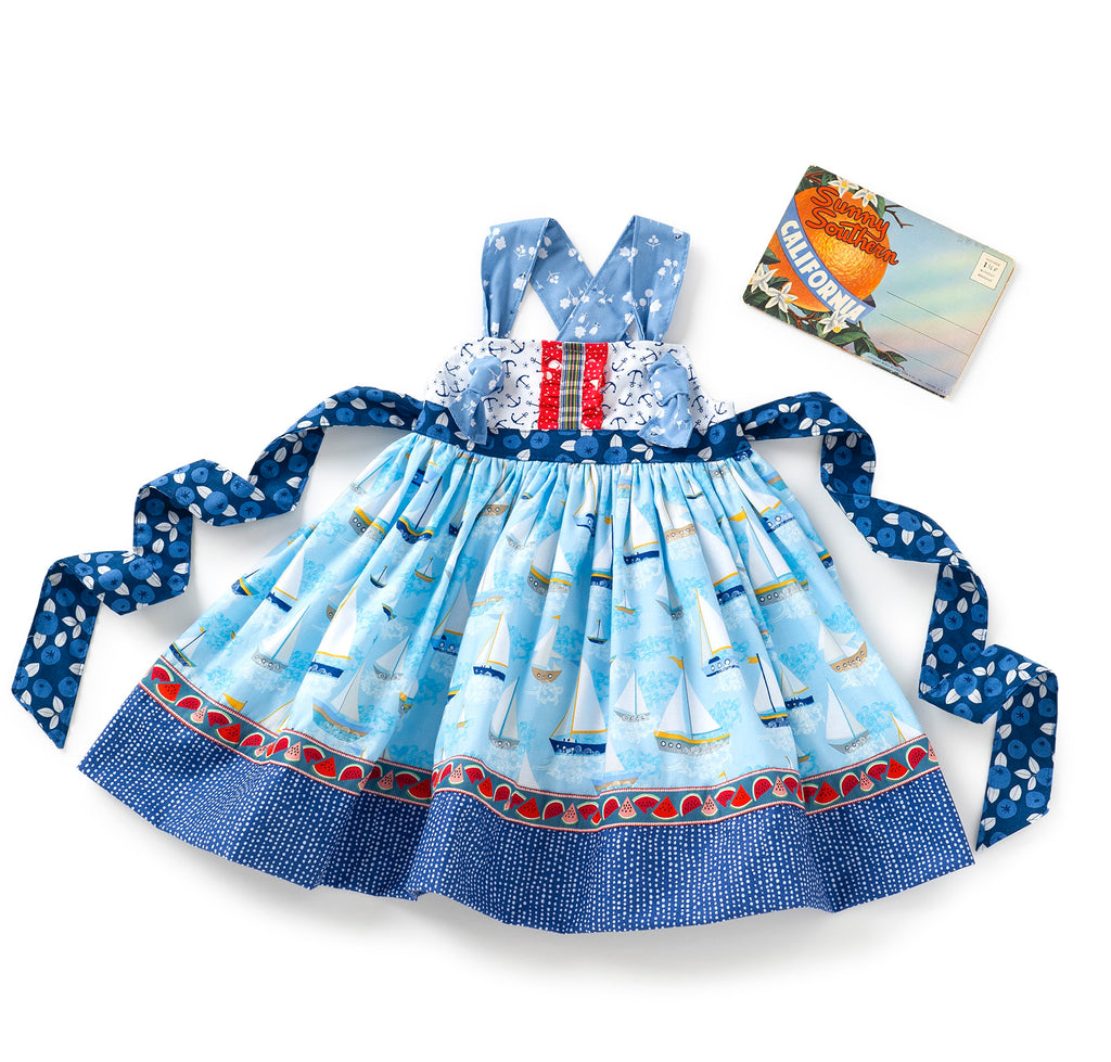 matilda jane christmas knot dress