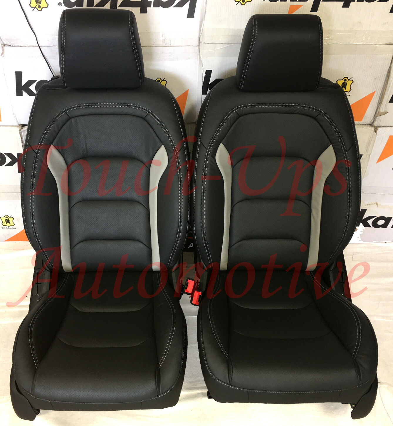 2016-2021 Chevrolet Camaro Coupe LS RS SS Katzkin Black Ash Leather Se –  Touch-Ups