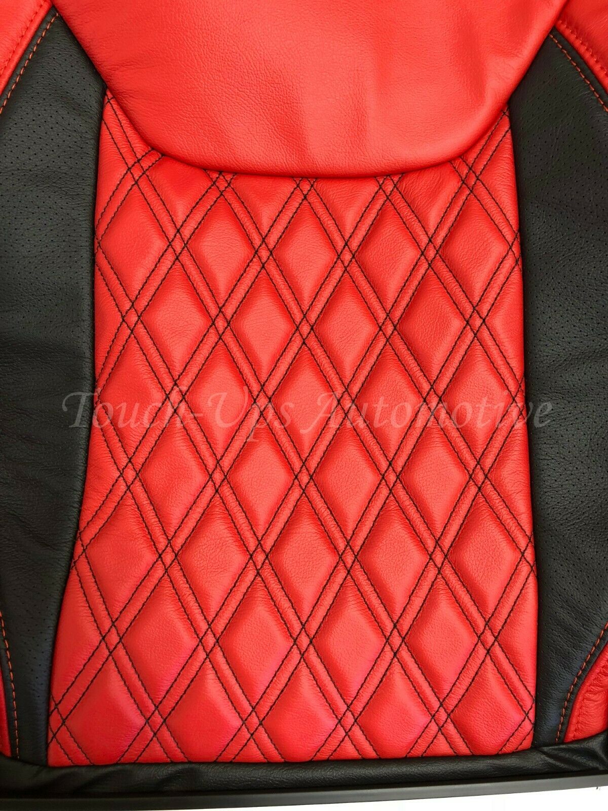 20132018 Jeep Wrangler JK Black Salsa Red Katzkin Leather