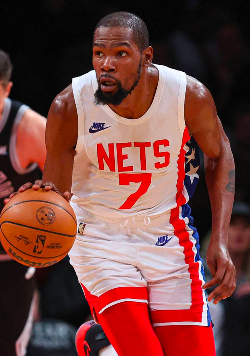 Nike Air Jordan NBA Brooklyn Nets Kevin Durant #7 Swingman Jersey