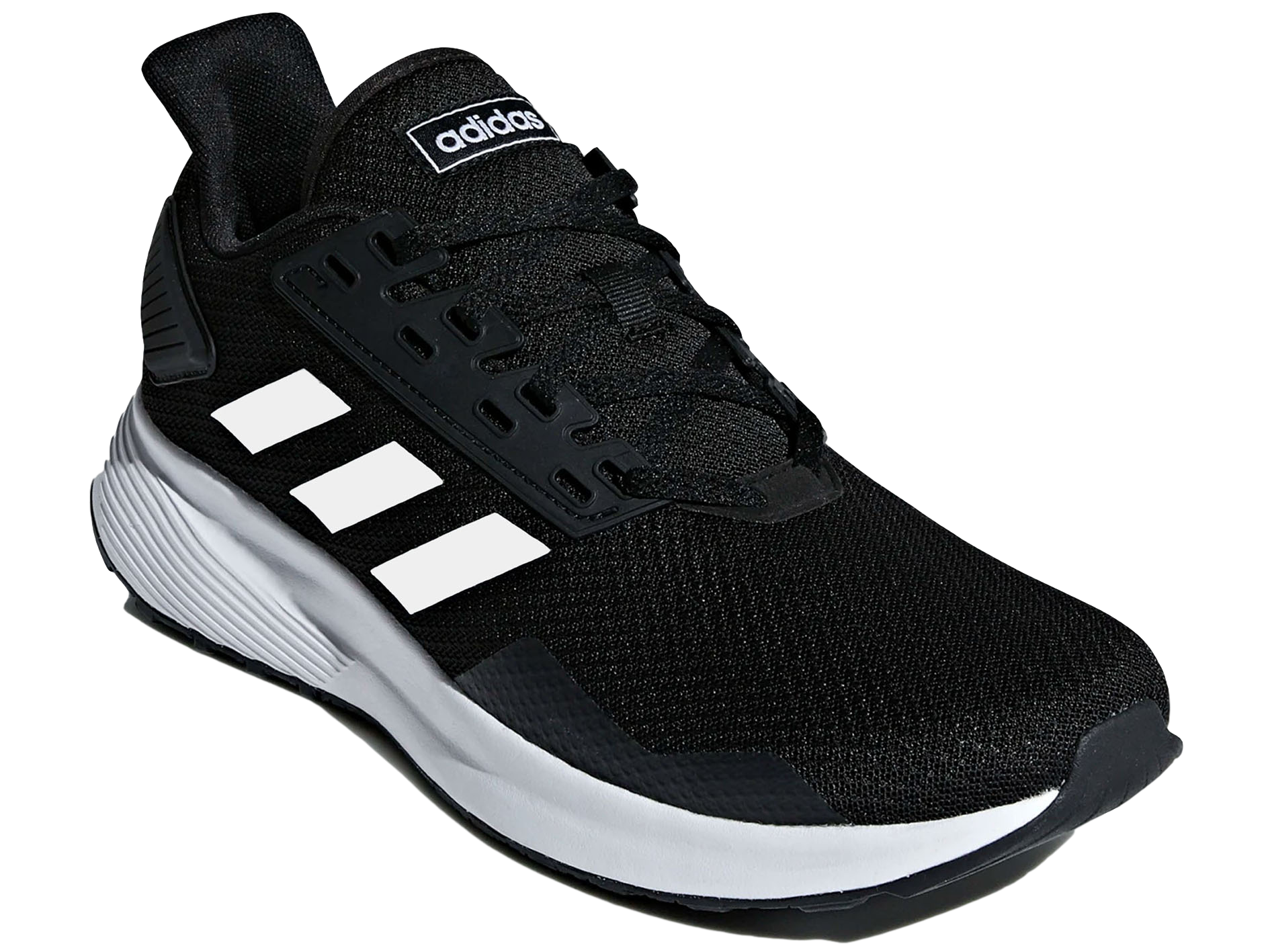 ADIDAS MENS DURAMO 9 (BLACK/WHITE 